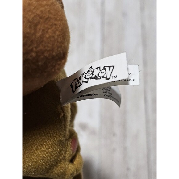 Pokemon Eevee Plush 6" Toy Factory Collectible Hanging Small Stuffed Animal Toy - Picture 2 of 6